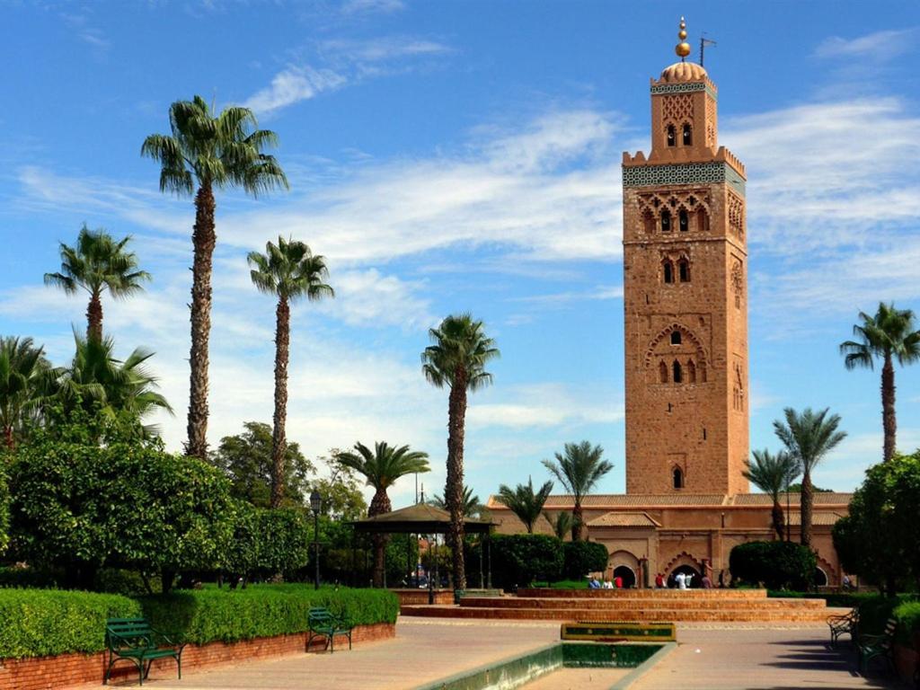 Arabian Riad Marrakech Marrakesh Rom bilde